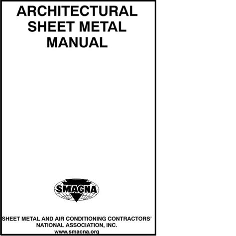 architectural sheet metal manual|smacna manual pdf download.